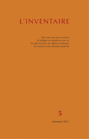 Inventaire, no 05